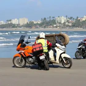 fiscalização na praia em Campos