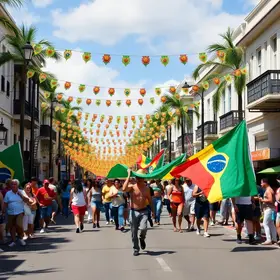 Festival de Ruas Enfeitadas em Campos