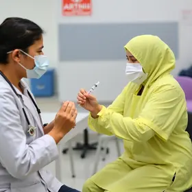 vacinação contra gripe em Campos