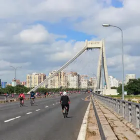 abertura da Ponte Leonel Brizola